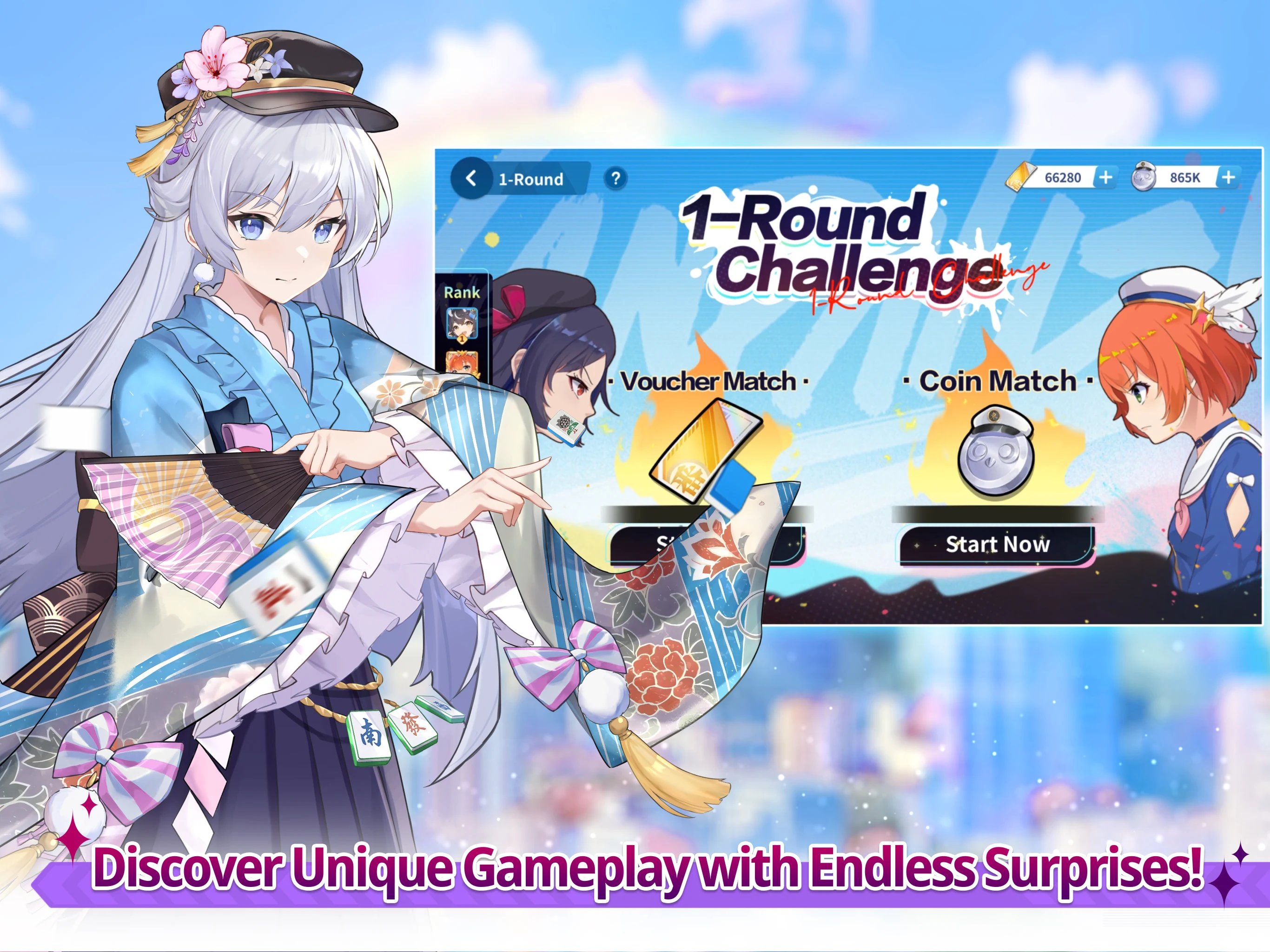 Riichi City - Japanese Mahjong screenshot